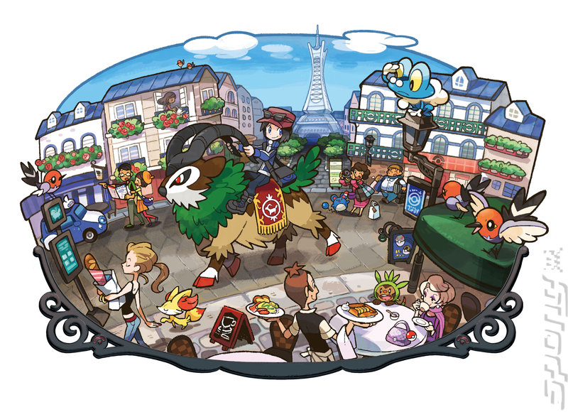 Pok�mon Y - 3DS/2DS Artwork