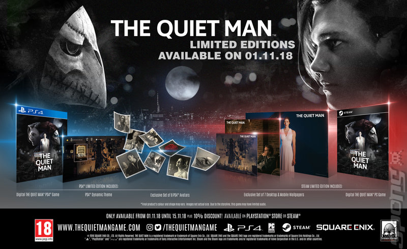 The Quiet Man - PS4 Artwork