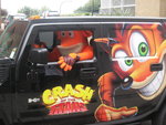 Crash Bandicoot Spotted In Hummer in Soho – Picture Evidence News image