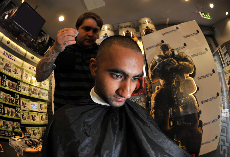 Fans Get a Close Shave for Gears of War 3 News image