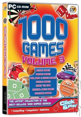 1000 Games Volume 3 - PC Cover & Box Art