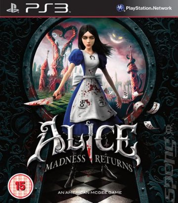 Alice: Madness Returns - PS3 Cover & Box Art