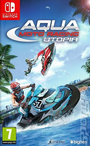 Aqua Moto Racing: Utopia - Switch Cover & Box Art
