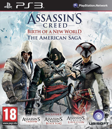 Assassin's Creed: Birth of a New World: The American Saga - PS3 Cover & Box Art