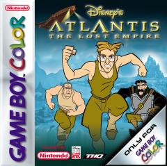 Atlantis: The Lost Empire - Game Boy Color Cover & Box Art