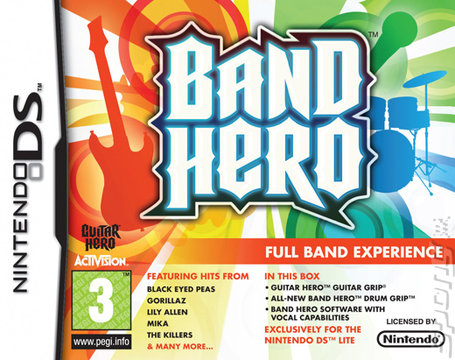 Band Hero - DS/DSi Cover & Box Art