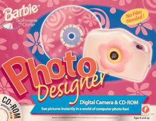 Barbie Photo Designer Digital Camera and CD-Rom - PC Cover & Box Art