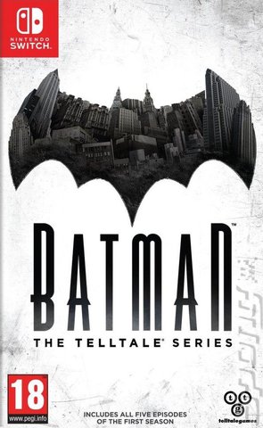 BATMAN: The Telltale Series - Switch Cover & Box Art