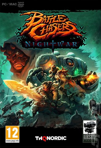 Battle Chasers: Nightwar - PC Cover & Box Art