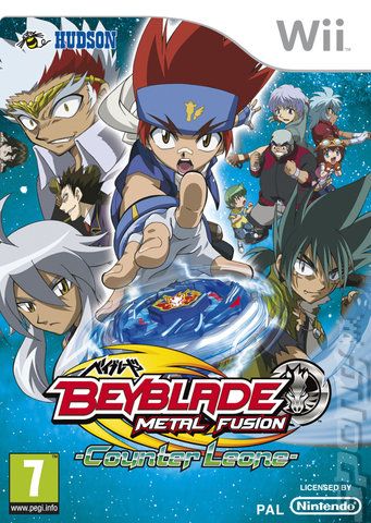 BEYBLADE: Metal Fusion - Wii Cover & Box Art