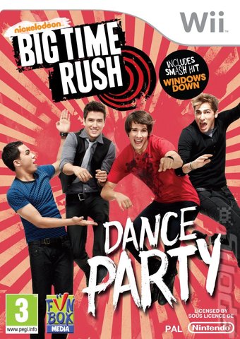 Big Time Rush: Dance Party - Wii Cover & Box Art