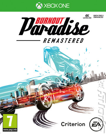 Burnout Paradise Remastered - Xbox One Cover & Box Art