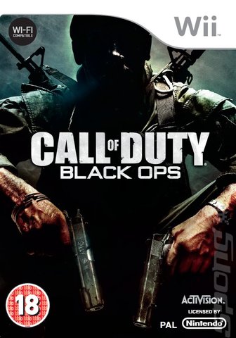black ops box cover. Call of Duty: Black Ops (Wii)