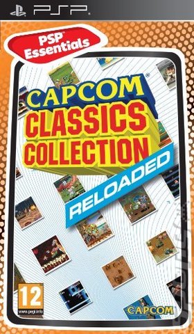 Capcom Classics Collection Reloaded - PSP Cover & Box Art