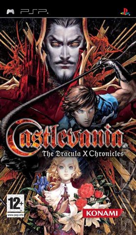 Castlevania: The Dracula X Chronicles - PSP Cover & Box Art