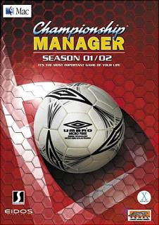 Championship Manager Season 01/02 - Power Mac Cover & Box Art