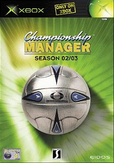 Championship Manager Season 02/03 - Xbox Cover & Box Art