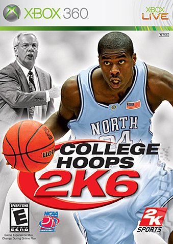 College Hoops 2K6 - Xbox 360 Cover & Box Art