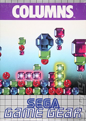 Columns - Game Gear Cover & Box Art