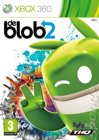 de Blob 2: The Underground - Xbox 360 Cover & Box Art