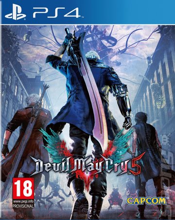 Devil May Cry 5 - PS4 Cover & Box Art