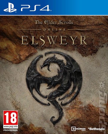 Elder Scrolls Online: Elsweyr - PS4 Cover & Box Art