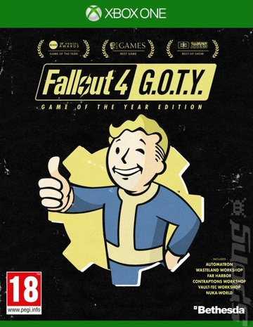 Fallout 4 G.O.T.Y.: Game of the Year Edition - Xbox One Cover & Box Art