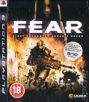 F.E.A.R. - PS3 Cover & Box Art