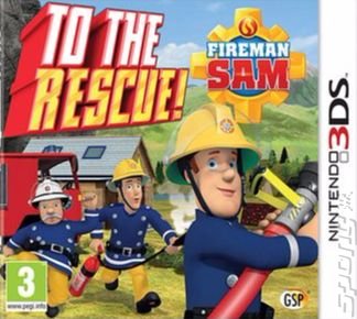 Fireman Sam: To The Rescue - 3DS/2DS Cover & Box Art