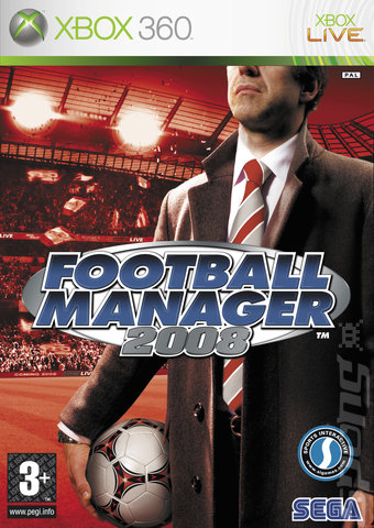 Football Manager 2008 - Xbox 360 Cover & Box Art