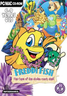 Freddi Fish 3: The Case Of The Stolen Conch Shell - PC Cover & Box Art