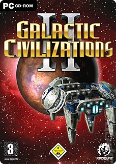Galactic Civilizations II: Dread Lords - PC Cover & Box Art