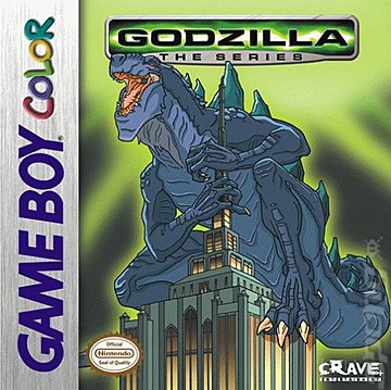 Godzilla: The Series - Game Boy Color Cover & Box Art