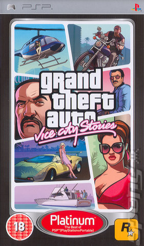 Grand Theft Auto: Vice City Stories - PSP Cover & Box Art