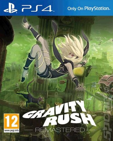Gravity Rush - PS4 Cover & Box Art