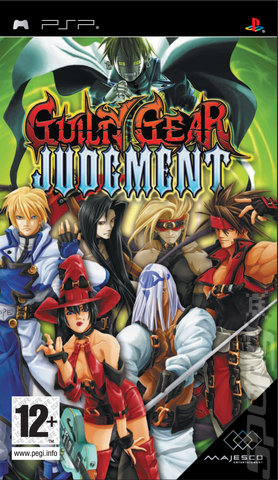 Guilty Gear: Judgment - PSP Cover & Box Art