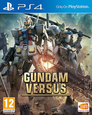 GUNDAM VERSUS - PS4 Cover & Box Art