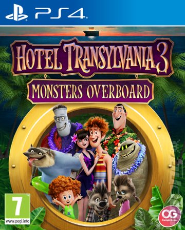 Hotel Transylvania 3: Monsters Overboard - PS4 Cover & Box Art