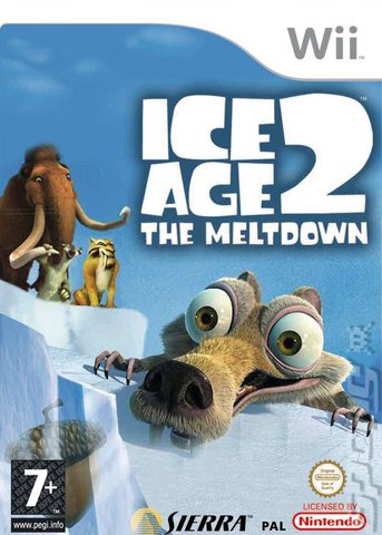 Ice Age 2: The Meltdown - Wii Cover & Box Art