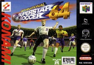International Superstar Soccer 64 - N64 Cover & Box Art