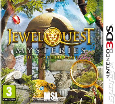 Jewel Quest Mysteries: The Seventh Gate - 3DS/2DS Cover & Box Art