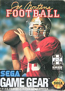 Joe Montana's NFL Football (Game Gear)