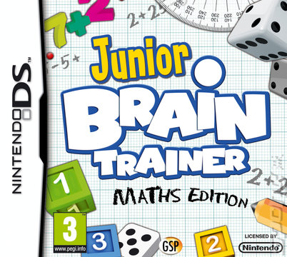 Junior Brain Trainer: Maths Edition - DS/DSi Cover & Box Art