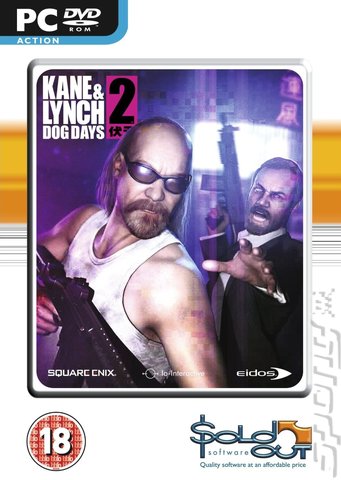 Kane & Lynch 2: Dog Days - PC Cover & Box Art
