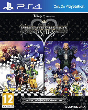 Kingdom Hearts HD 1.5 + 2.5 ReMIX - PS4 Cover & Box Art