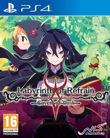 Labyrinth of Refrain: Coven of Dusk - PS4 Cover & Box Art