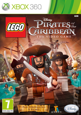 LEGO Pirates of the Caribbean - Xbox 360 Cover & Box Art