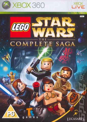 Star Wars Saga Cover. LEGO Star Wars: The Complete