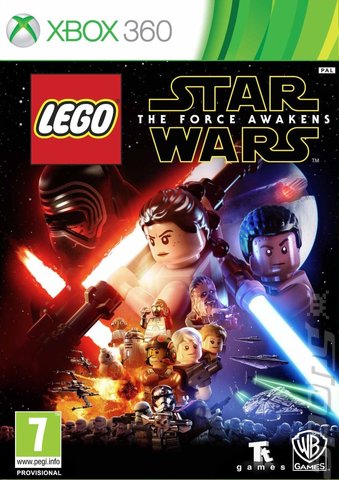 LEGO Star Wars: The Force Awakens - Xbox 360 Cover & Box Art