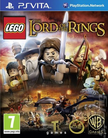 LEGO: The Lord of the Rings - PSVita Cover & Box Art